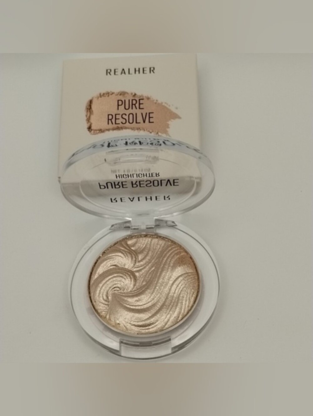 RealHer Pure Resolve Highlighter – Champagne Pearl